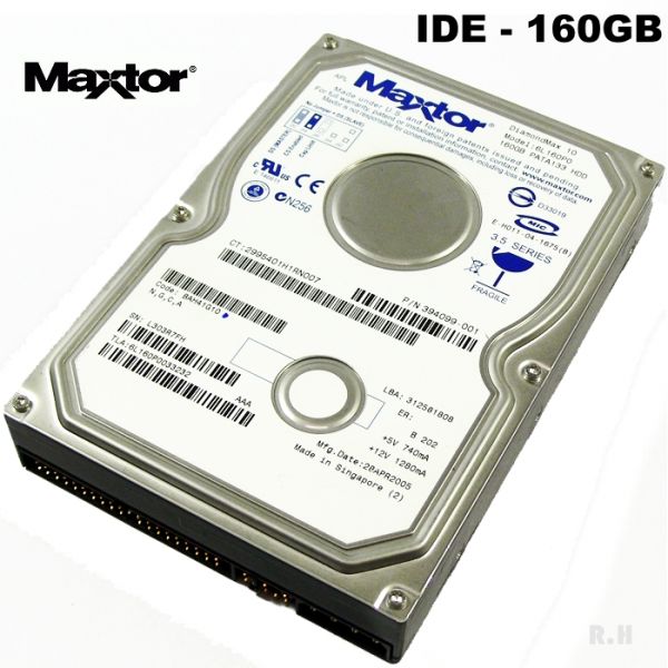 HD ATA/IDE Desktop 160GB Maxtor 7200rpm / 2mb Cache