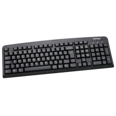 Teclado Padrão PS2 - Preto - Maxprint